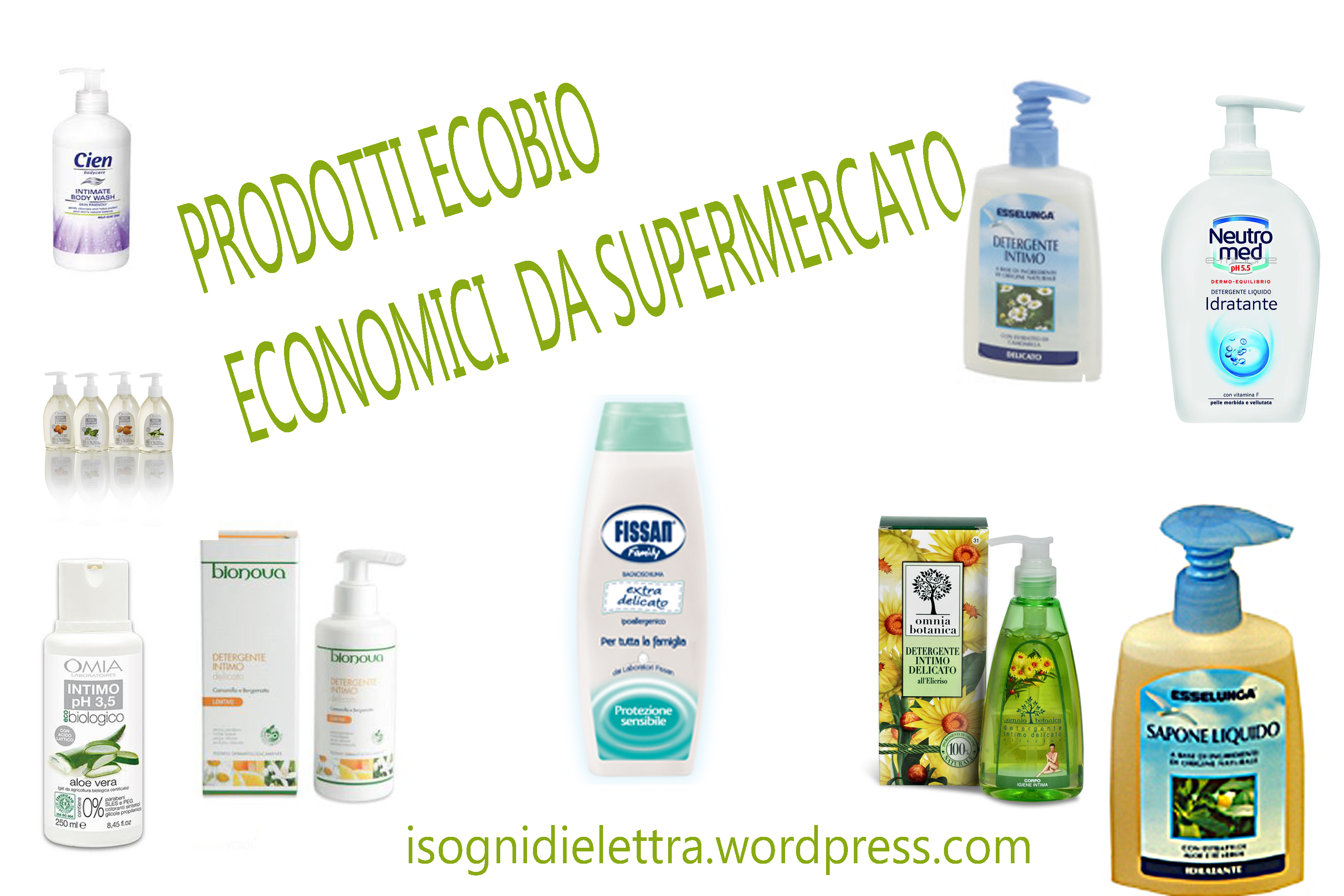 Prodotti Da Supermercato Eco Bio Ottimo Inci Il Meglio Per La Nostra Quotidiana Igiene E La Bellezza Isognidielettra